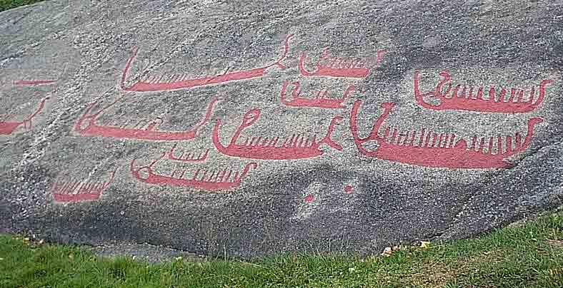 Rock carving