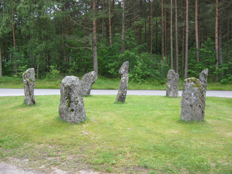 Stensirkel ved Harkmark kirke