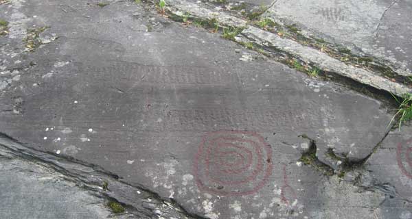 Rock carving