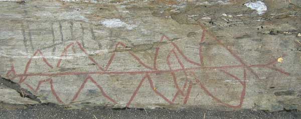 Rock carving