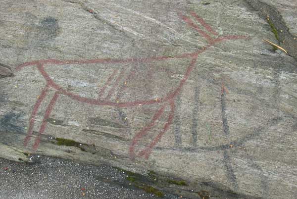 Rock carving