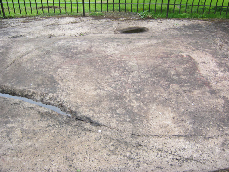 Rock carving