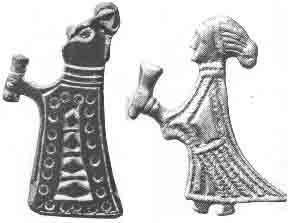 Amulets from Birka, Sweden