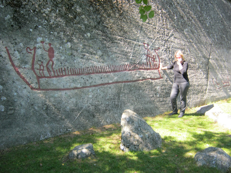 Rock carving