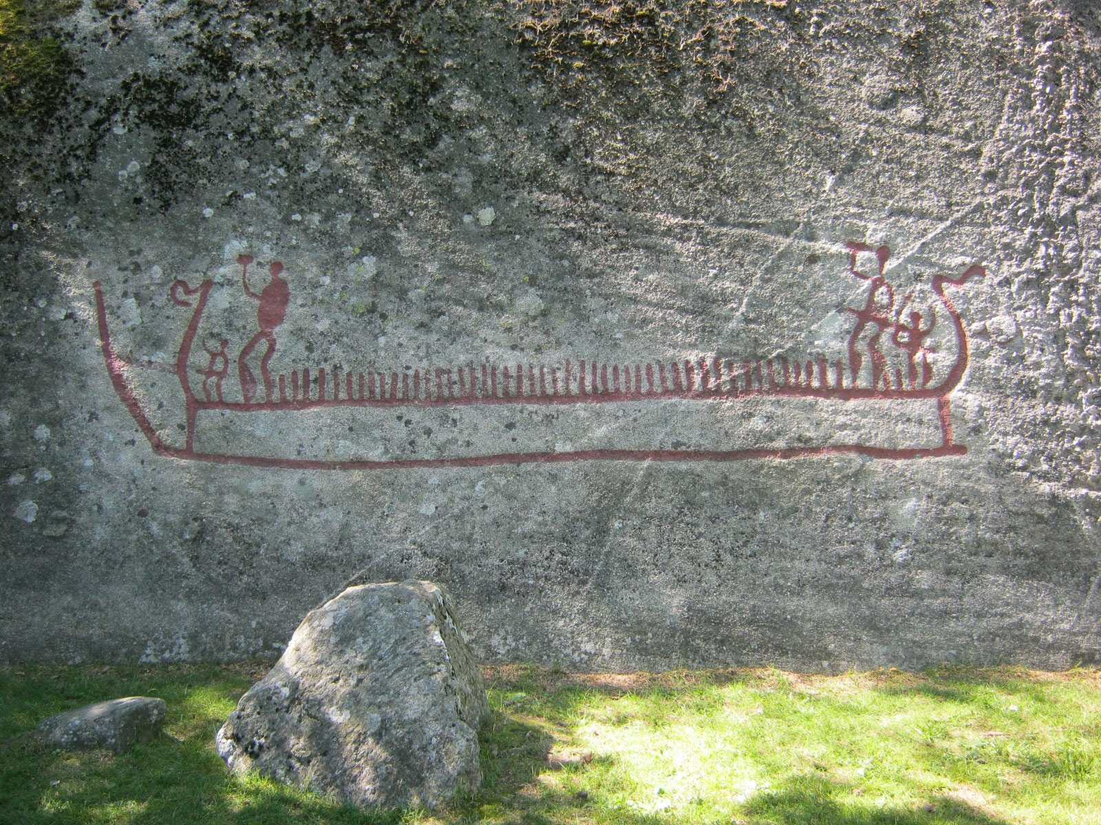 Rock carving