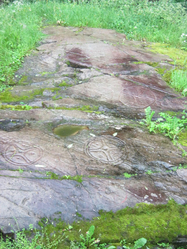 Rock carving