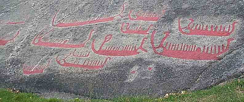 Rock carving