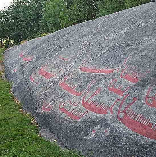 Rock carving