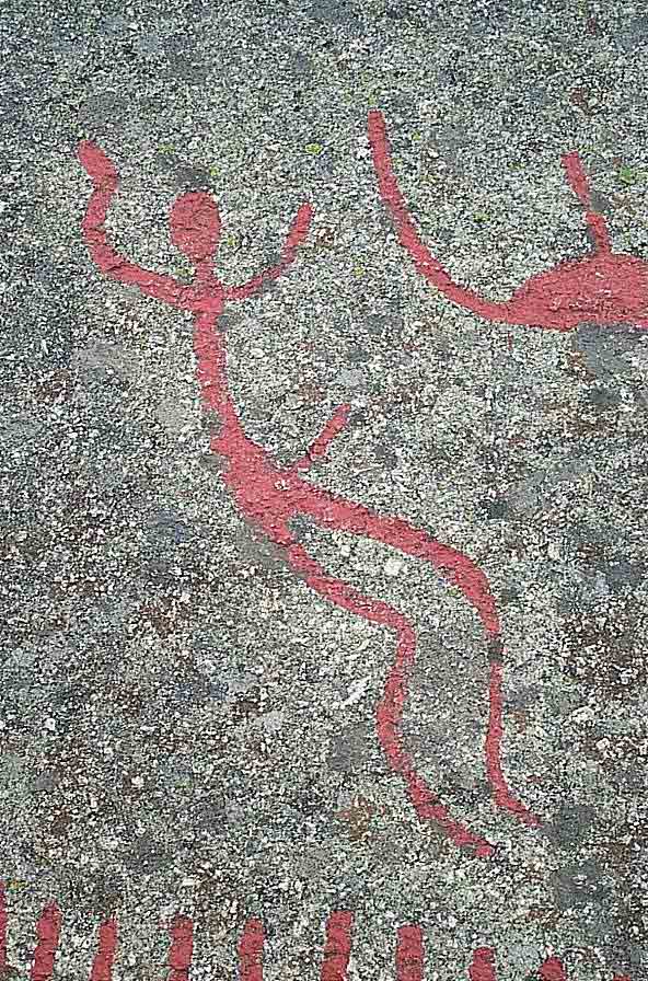 Rock carving