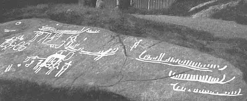 Rock carving