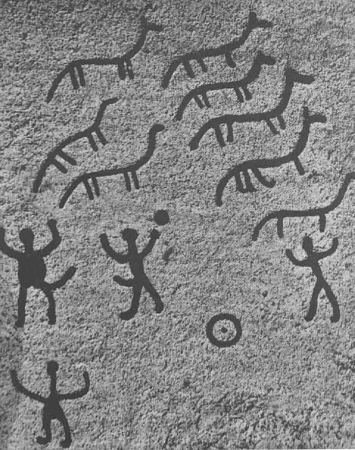 Rock carving