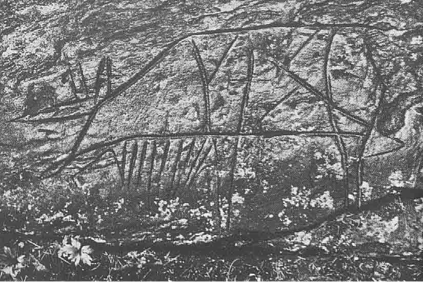 Rock carving