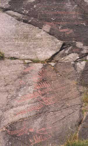 Rock carving