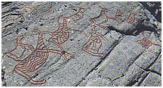 Rock carving