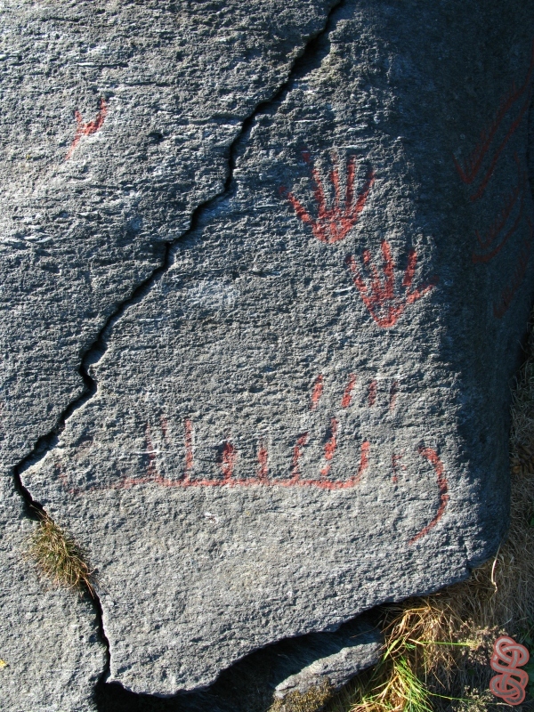 Rock carving