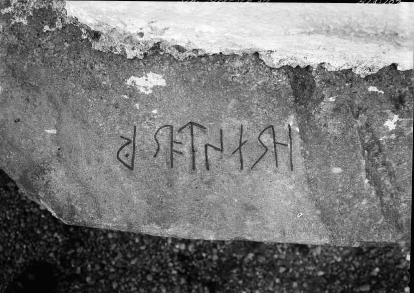 Runic inscription